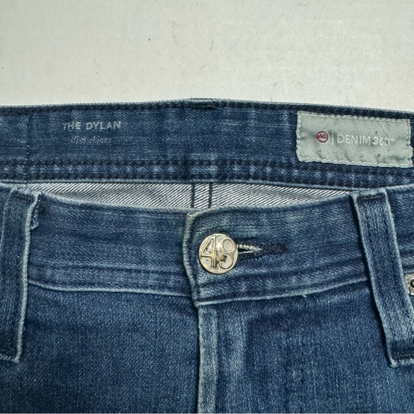 AG Adriano Goldschmied Men's The Dylan Slim Skinny Cropped Jeans Actual 33x26 - Picture 8 of 8